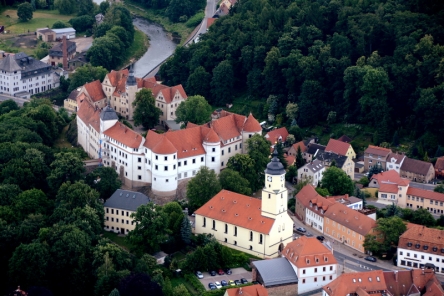 Schloss Nossen von oben