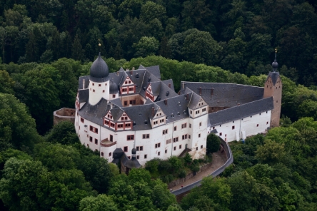 Luftbild Schloss Rochsburg