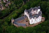 Schloss Rochsburg von oben