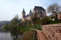 Schloss Rochlitz vom Muldenweg