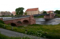 Schloss Grimma mit Brücke