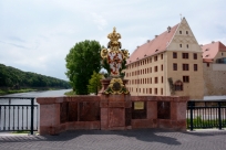 Schloss Grimma mit Brücke