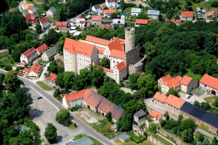 Luftbild Burg Gnandstein