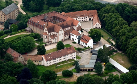 Luftbild Kloster Wechselburg