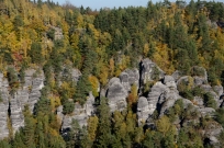 Felsformation Elbsandsteingebirge