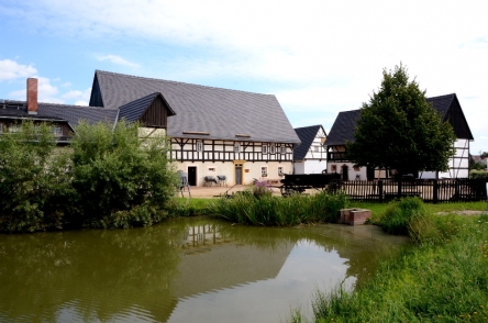 Historische Gebäude Bauernmuseum Schwarzbach