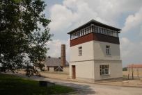 Wachturm mit Krematorium KZ Buchenwald