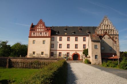 Schlossfront Schloss Trebsen