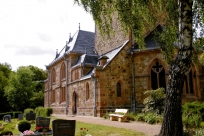 Rückfront Kirche Schwarzbach