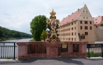 Schloss an der Pöppelmannbrücke Grimma