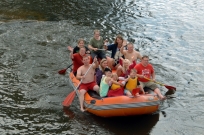 Wasserwandern - Eine Bootsfahrt macht Spaß