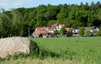 Blick vom Weg der Steine zur Schiffsmühle